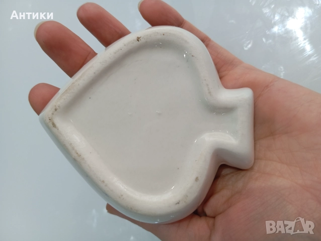 Порцеланова стара чинийка , снимка 7 - Чинии - 52661760