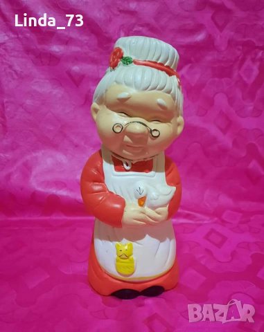 Много голяма старица - от порцелан.Внос от Англия.   Съд за прибори или за декор. , снимка 1