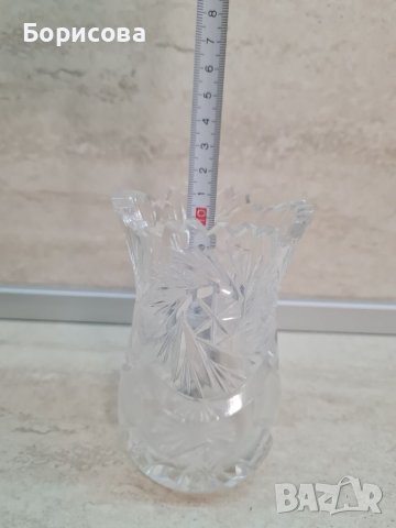 Кристална ваза, снимка 5 - Вази - 38903870