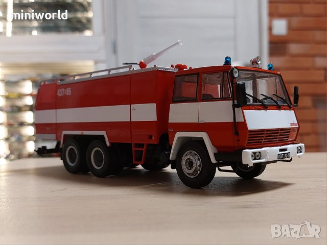 Jelcz 006/2 GCBA 11/45 II пожарна - мащаб 1:43 на DeAgostini моделът е нов в блистер, снимка 6 - Колекции - 44476316