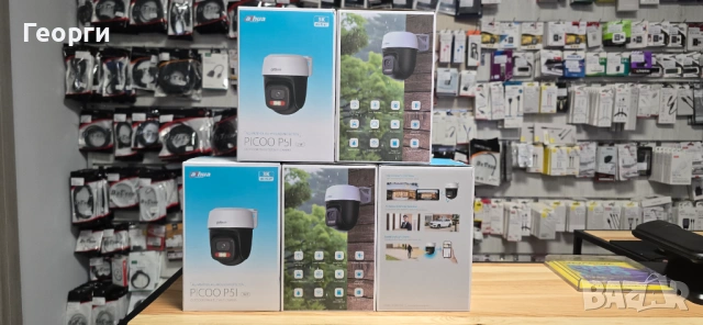 WiFi въртяща се камера Dahua 5MP PTZ с нощно виждане и проследяване