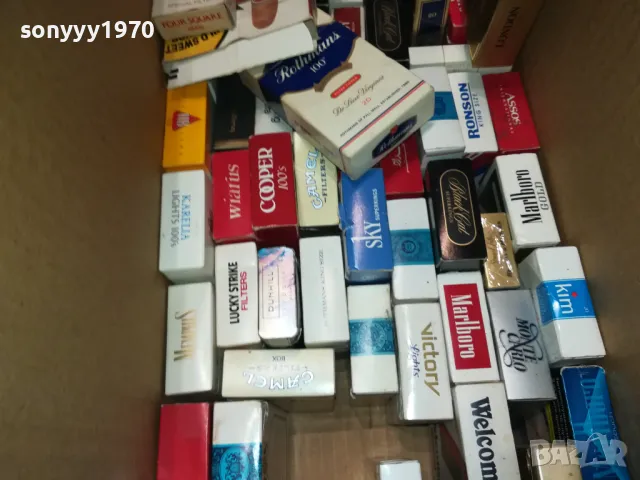 СТАРА КОЛЕКЦИЯ ОТ ЕДНО ВРЕМЕ-ПРАЗНИ КУТИИ ОТ ЦИГАРИ 0912240856, снимка 2 - Колекции - 48276505