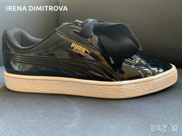 Puma basket 38,5 black, снимка 2 - Маратонки - 29718928