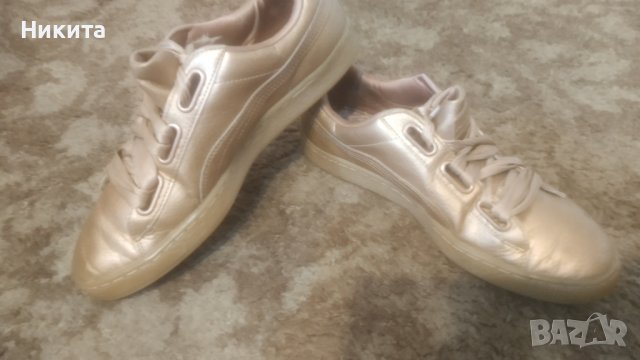 Пума кожена 42 номер-Индонезия, снимка 3 - Маратонки - 42260600