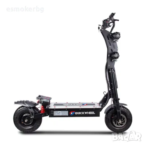 Електрическа тротинетка скутер 72V 2*4000W с два мотора, снимка 5 - Скейтборд, ховърборд, уейвборд - 50096469