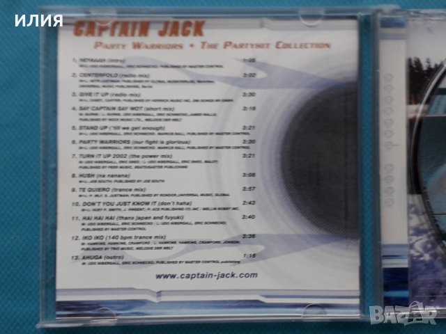 Captain Jack – 2003 - Party Warriors - The Partyhit Collection(Disco,Europop), снимка 3 - CD дискове - 42802920