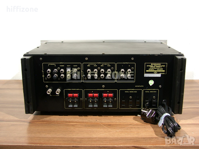 Pioneer spec-1 /1   Предусилвател, снимка 6 - Ресийвъри, усилватели, смесителни пултове - 44635301