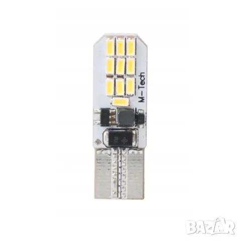 M-Tech LED крушки W5W W2.1x9.5d CANBUS 24V 2 броя, снимка 3 - Аксесоари и консумативи - 55864991