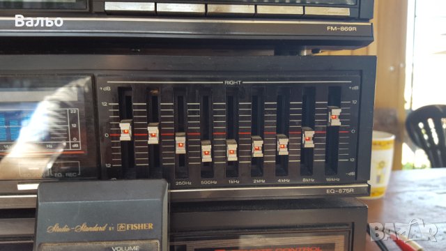 Fisher SET+RC, снимка 8 - Ресийвъри, усилватели, смесителни пултове - 42754099