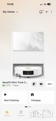 Dreame Aqua10 Ultra Track Complete White, снимка 13 - Прахосмукачки - 56313757