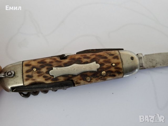 Антикварен джобен нож Solingen , снимка 5 - Колекции - 38264740