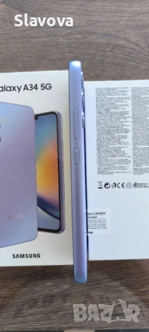  Samsung Galaxy A34 5G Dual SIM, Awesome Violet , снимка 6 - Samsung - 50703112