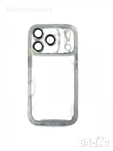 Калъф силикон Clear Camera Protect / Прозрачен / за iPhone 17 Pro Max 6.9 Баркод : 3132417