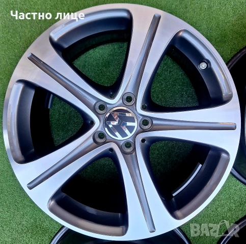 Продавам 4бр 18-ки джанти за Фолксваген Пасат, Тигуан, Шаран, Голф , снимка 3 - Гуми и джанти - 53113524