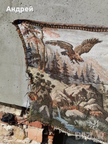 Старинен ковьор,покривка за стена #54, снимка 3 - Антикварни и старинни предмети - 40143952