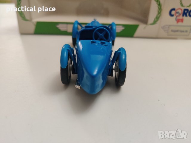 Метална количка Bugatti type 35 Corgi 1:43, снимка 4 - Колекции - 35031404