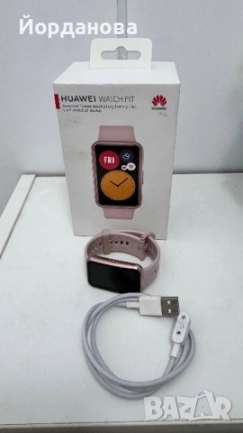 Смарт часовник Huawei watch fit Tia B07 sakura pink, снимка 2 - Дамски - 53356694
