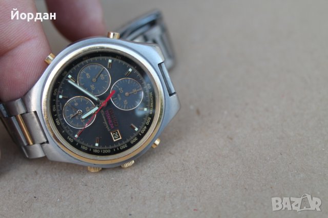 Мъжки часовник ''Seiko Titan'' хронограф, снимка 8 - Мъжки - 42782383