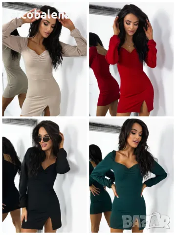 Дамска мини рокля Alice, 4цвята 