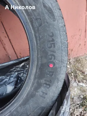 Продавам летни гуми Continental EcoContact 6Q 215/60/18, снимка 2 - Гуми и джанти - 48758083