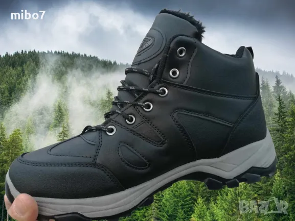 Мъжки зимни боти с топъл хастар Caidai., снимка 3 - Мъжки боти - 47654870
