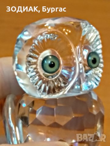 Статуетка БУХАЛ - стъкло, 8 см, снимка 4 - Статуетки - 28337173