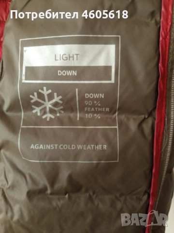Италианско яке пух и пера ETAGE, снимка 6 - Якета - 51896136
