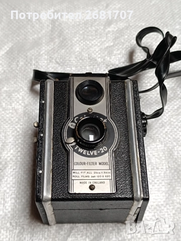 фотоапарат Coronet Twelve-20, снимка 2 - Фотоапарати - 52458698
