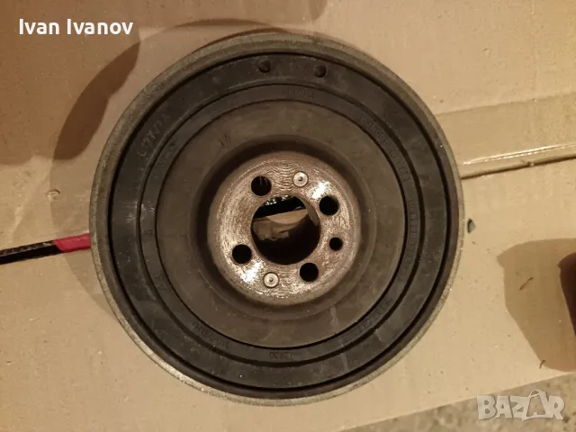 Демпферна шайба за Алфа Ромео 156, Кросвагон, мотор 1.9жтд 16 клапана, 150 коня, Дайко Dayco, снимка 5 - Части - 49336352