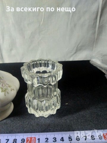 1 Вазичка и 1 свещник, снимка 3 - Декорация за дома - 30767519