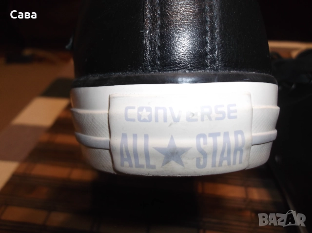 Кожени кецове CONVERSE , снимка 7 - Кецове - 52666686