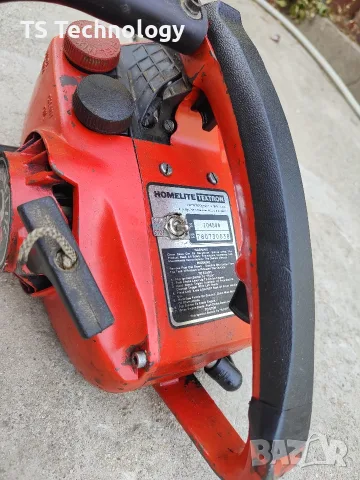 Винтидж резачка Homelite Super 2 (Made in USA) – След СЕРВИЗ в STIHL + НОВА верига, снимка 3 - Моторни триони/резачки - 56043140
