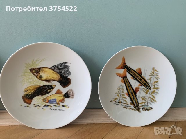 Чинии с риби за закачане , снимка 2 - Декорация за дома - 42808986