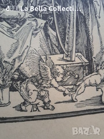 Литография Албрехт Дюрер с воден знак, снимка 10 - Други ценни предмети - 40873394