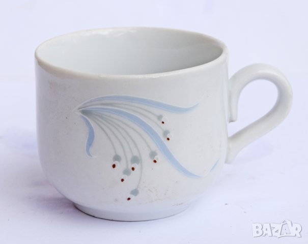 3 броя Стар български порцелан чаши купичка, снимка 2 - Антикварни и старинни предмети - 38344497