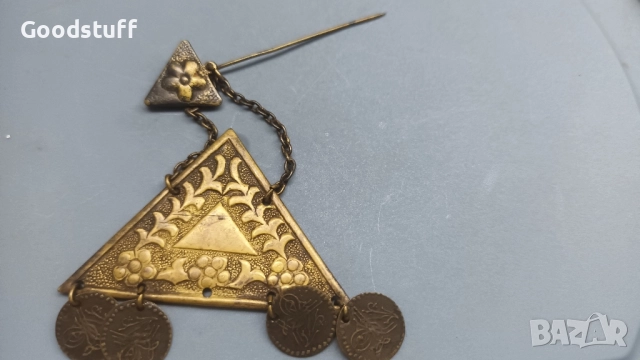 Възрожденски накит, игла,начелник,забодка,бижу,трепка , снимка 5 - Антикварни и старинни предмети - 52549085
