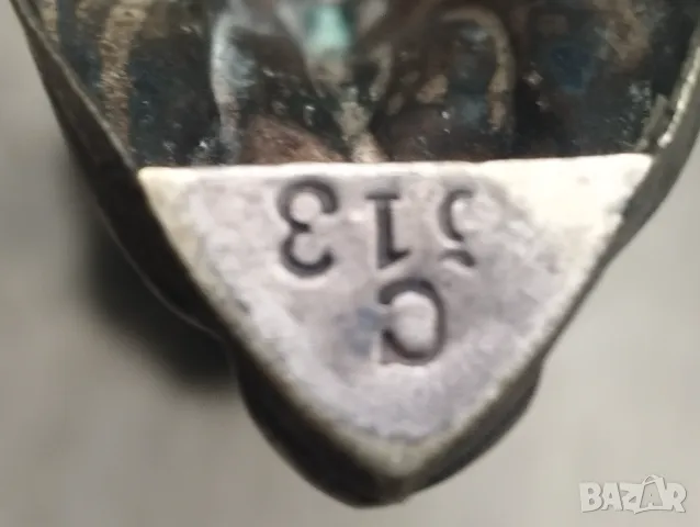 Комплект посребрени свещници арт нуво, снимка 8 - Други ценни предмети - 47736017