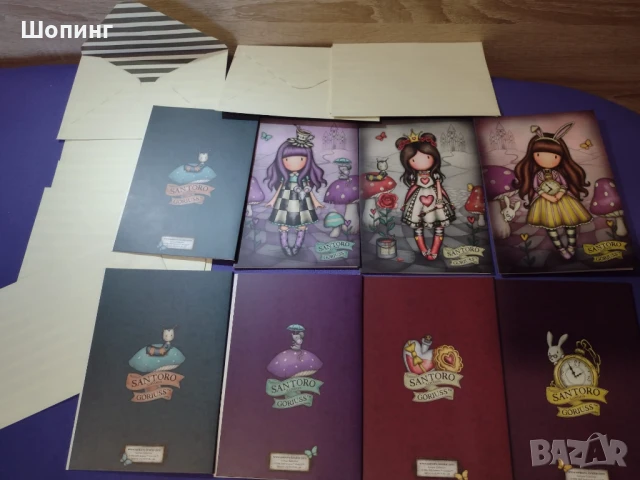 Седмичен планер и картички Santoro , снимка 9 - Други - 50598924