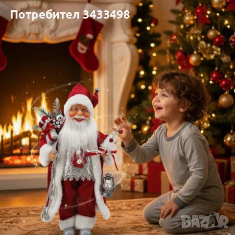 Коледна фигура Дядо Коледа – създай празнично настроение у дома!