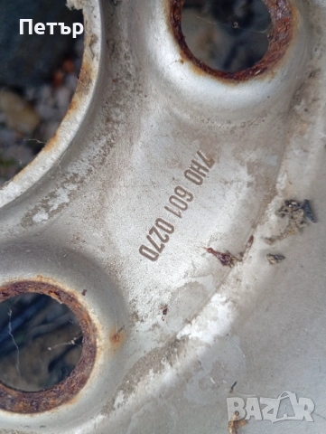 4 броя железни джанти 16ски фолцваген транспортер Т5 Т6 7HO601027D, снимка 2 - Гуми и джанти - 51987372