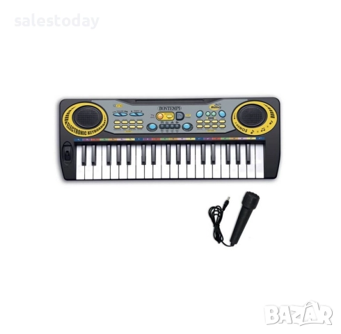 Йоника с микрофон, Пиано с 37 клавиша, снимка 2 - Музикални играчки - 52520318