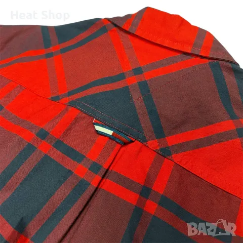 Мъжка Риза Tommy Jeans TMJ Badge Plaid Overshirt, снимка 7 - Ризи - 48760182