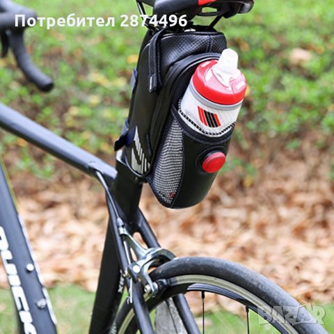 2148 Чантичка за под седалката на колело със заден стоп, снимка 7 - Части за велосипеди - 30911481