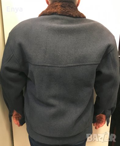 Мъжко яке от валирана вълна, снимка 3 - Якета - 35651954