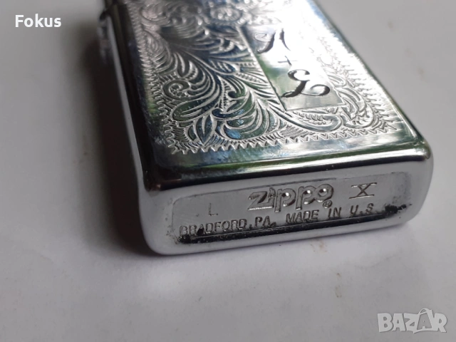 Стара оригинална бензинова запалка Зипо Zippo, снимка 3 - Антикварни и старинни предмети - 53278996