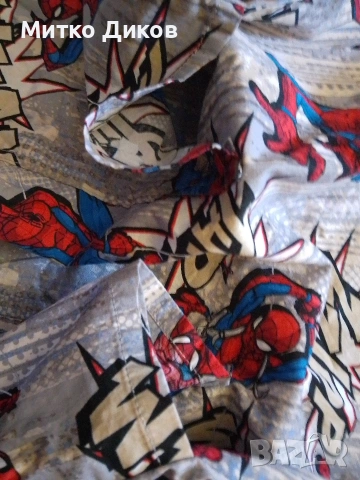 Spider man маркова красива тениска размер ХС реален С като нова, снимка 10 - Тениски - 54137255