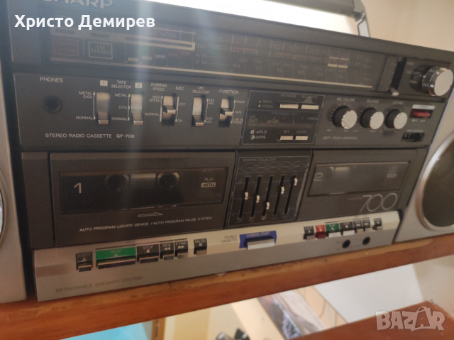 Sharp GF700Z, снимка 3 - Радиокасетофони, транзистори - 44820031