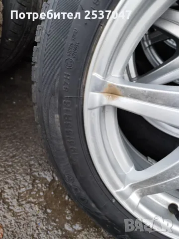 4бр гуми с джанти 195/55/16, снимка 4 - Гуми и джанти - 48364938