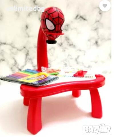 Детска масичка за рисуване с вграден проектор, снимка 6 - Рисуване и оцветяване - 42156600