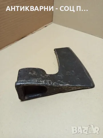 Соц Стара Ръчно Кована Брадва Номер 9. Тегло 1.600кг., снимка 2 - Антикварни и старинни предмети - 49732040